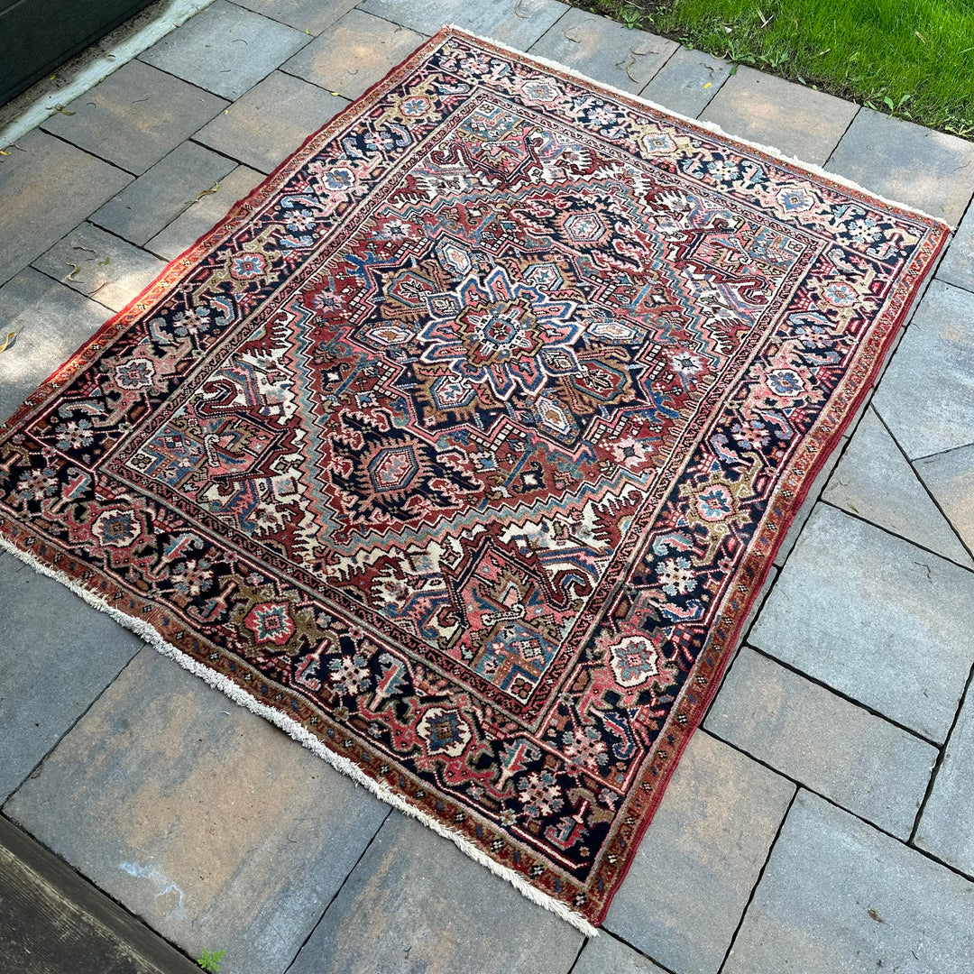 Antique Persian Heriz