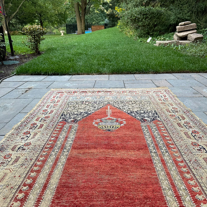 Antique Anatolian Silk Geurdeuz