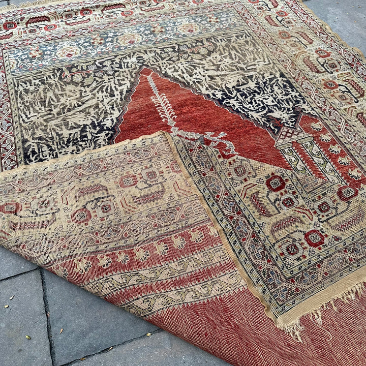 Antique Anatolian Silk Geurdeuz