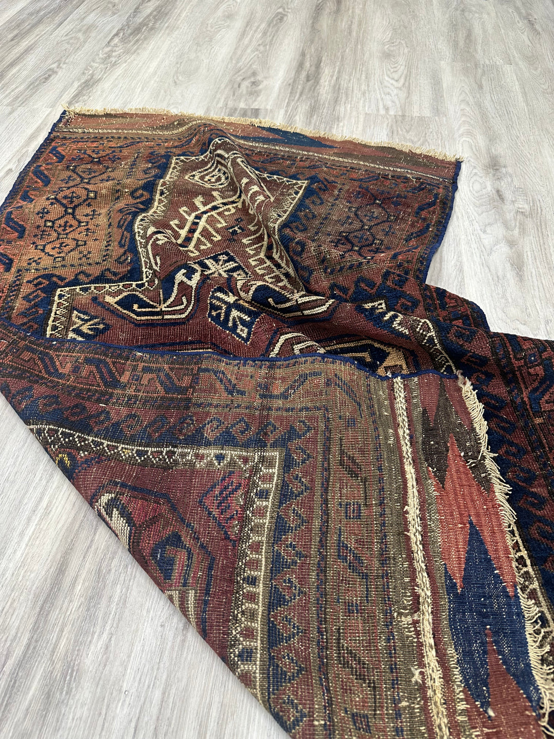 Antique Turkoman Prayer Rug