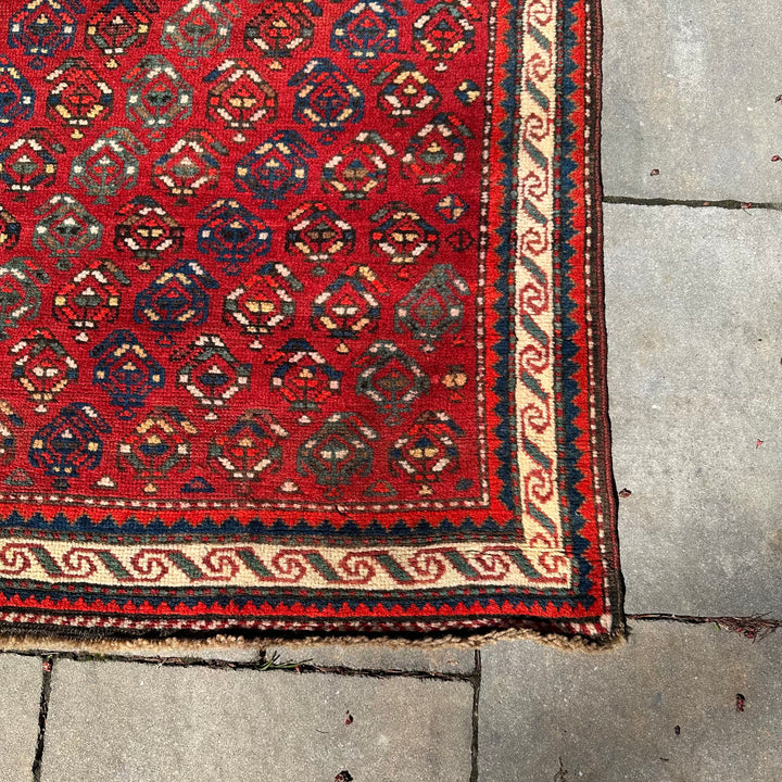 Antique Caucasian Daghistan Prayer Rug