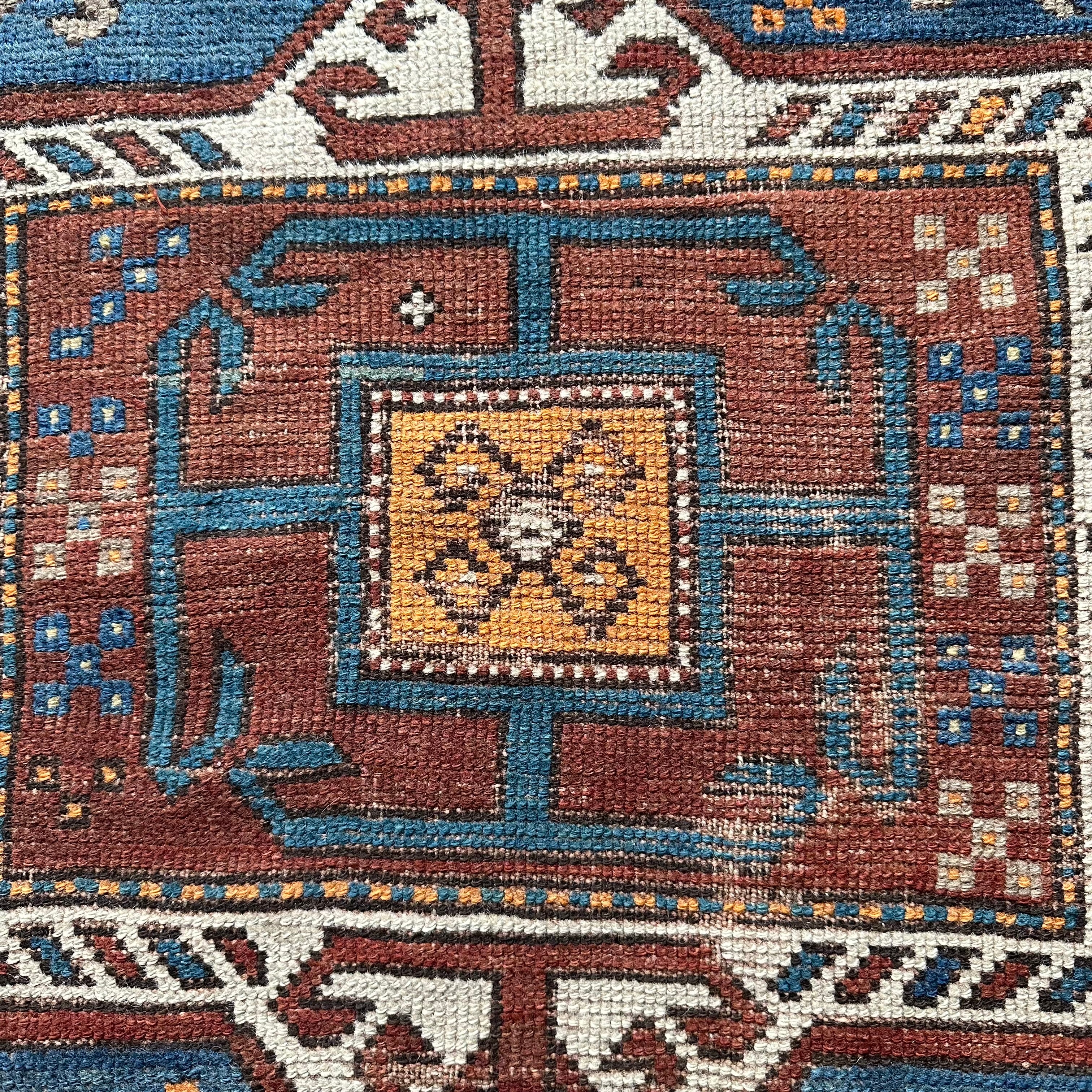 Antique Caucasian Sevan Kazak