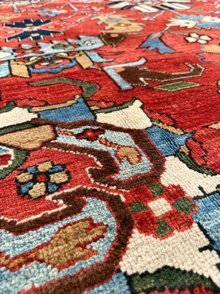 Antique Persian Heriz