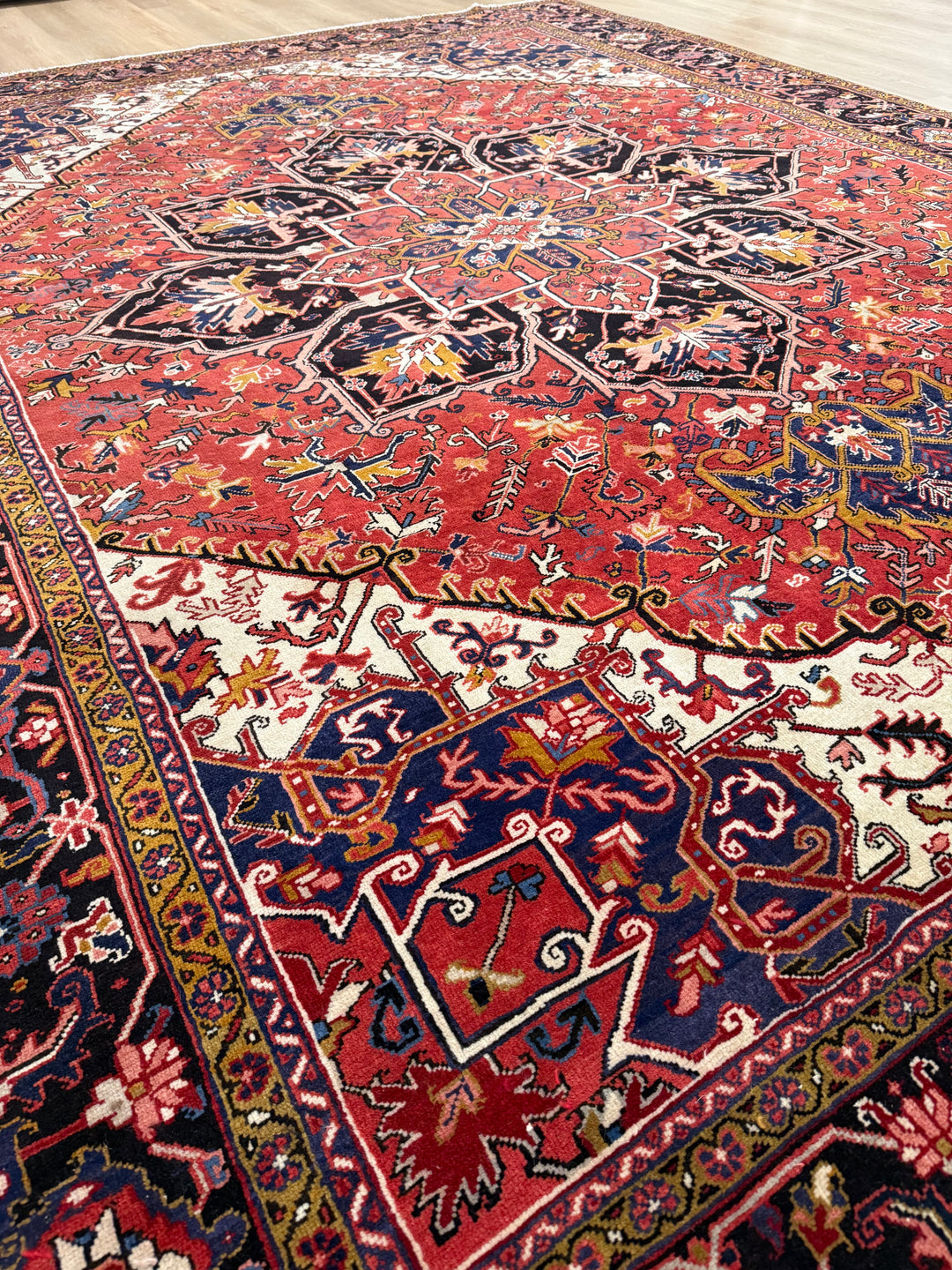 Vintage Persian Heriz