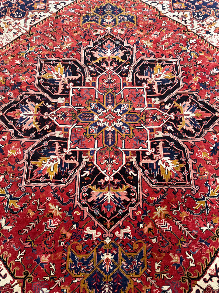 Vintage Persian Heriz