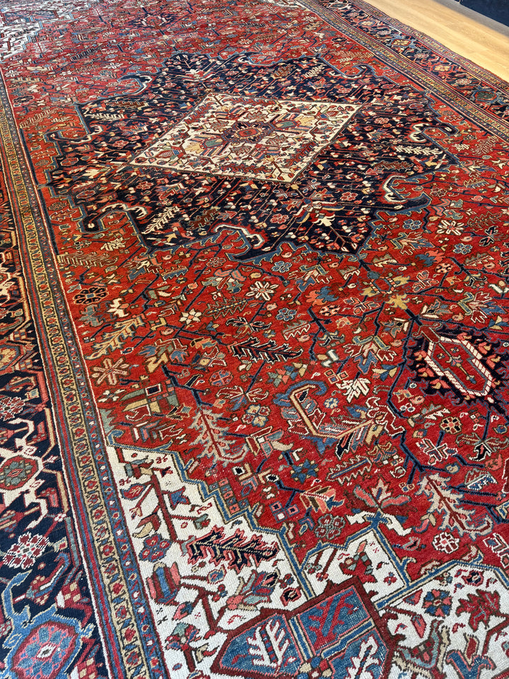 Antique Persian Heriz